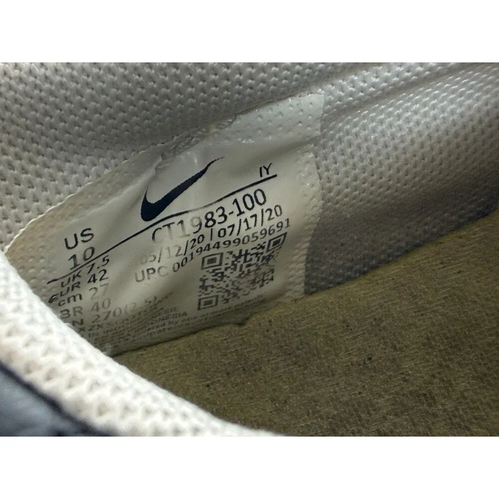 Nike Waffle Racer Crater Photon Dust Blue Womens Size 10 US Sneakers CT1983-100
